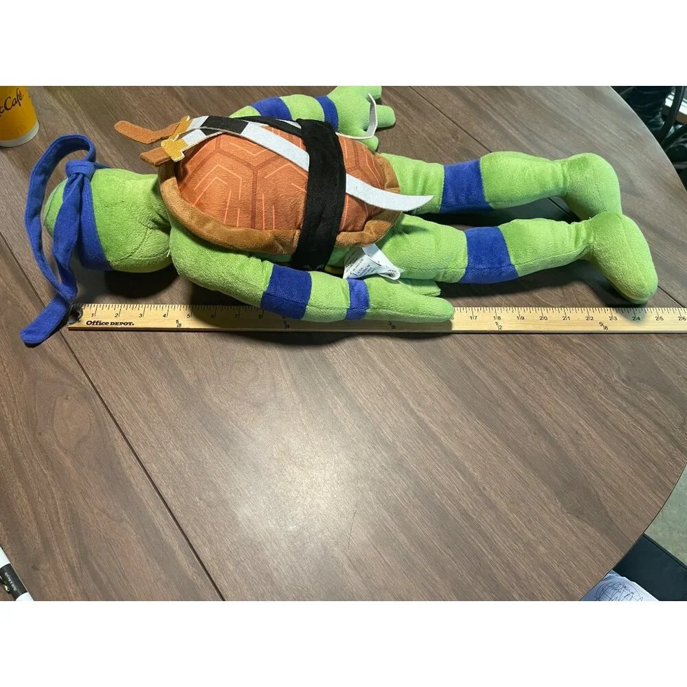 Teenage Mutant Ninja Turtles Mutant Mayhem Plush Leonardo 24